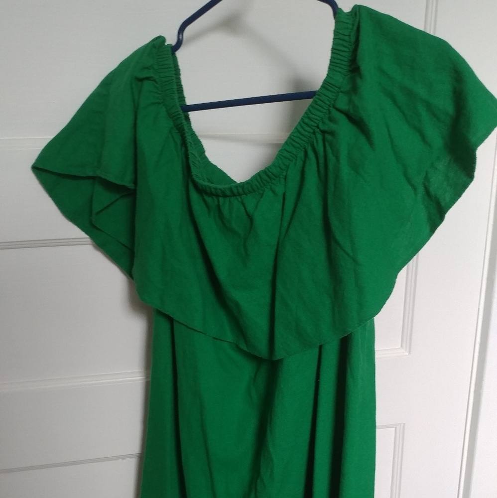 Off the shoulder dress - peasant dress